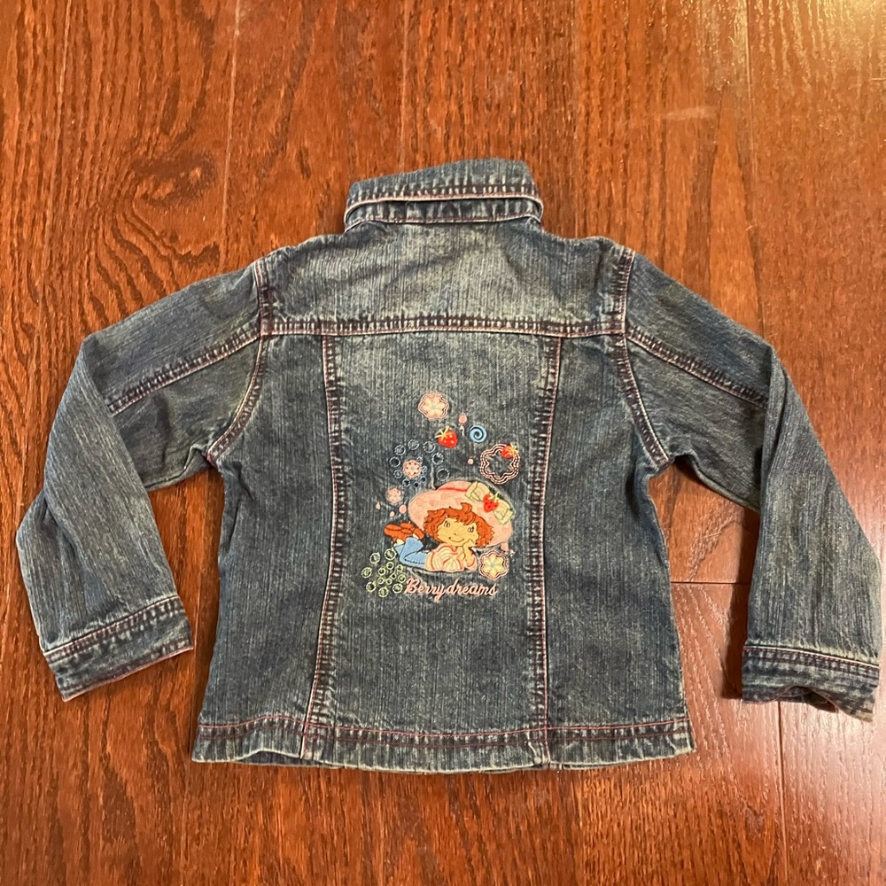 Vintage Strawberry Shortcake Jean Jacket Kids